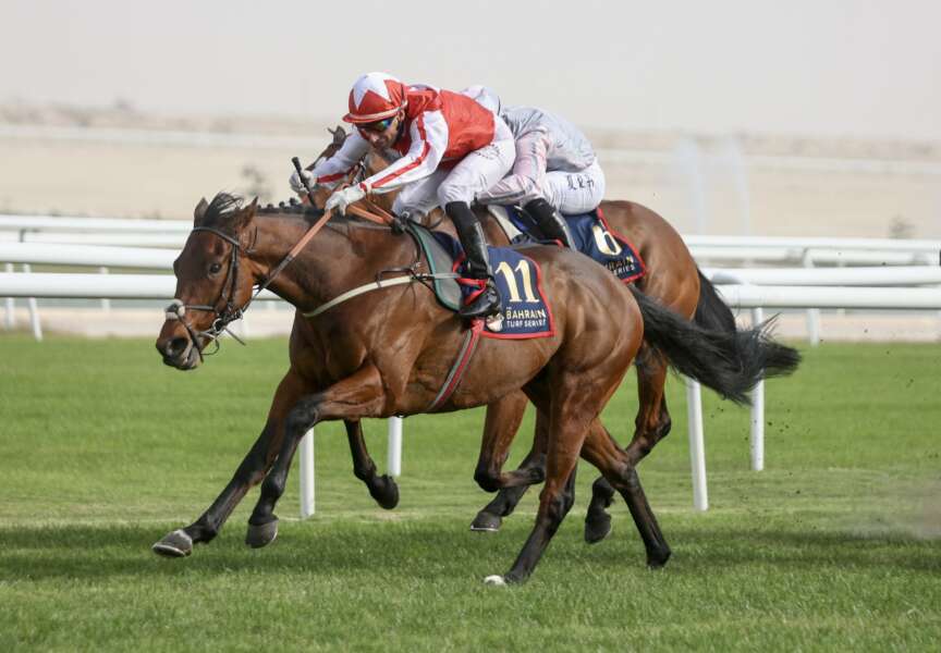 Mosse masterful as Parlando times it to perfection to win Bahrain Turf Series