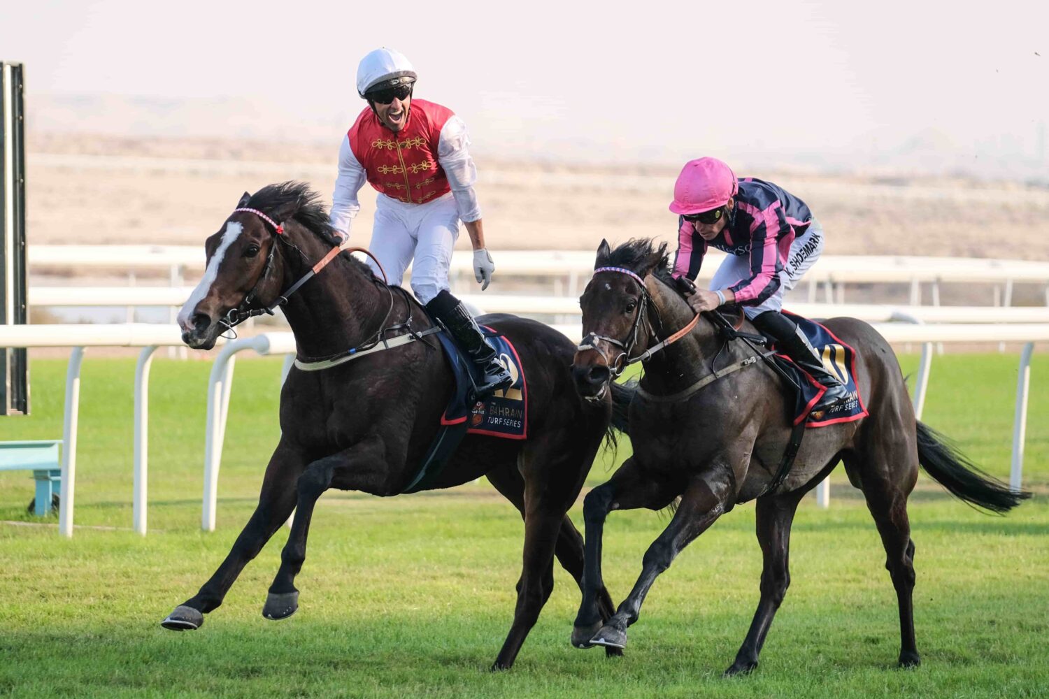 Bahraini trained horses lead the way in first two Bahrain Turf Series races